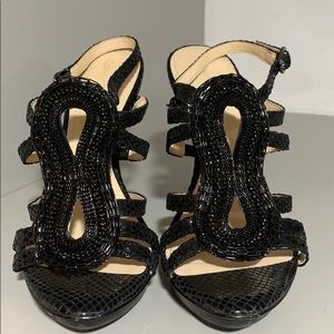 Calvin Klein open toe and heel size 8